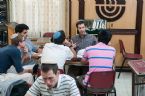 Rav Eliyahu Silverman giving a shiur